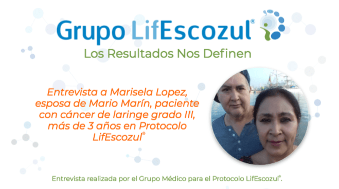 Resultados obtenidos en el Protocolo LifEscozul® en el paciente Mario Marín