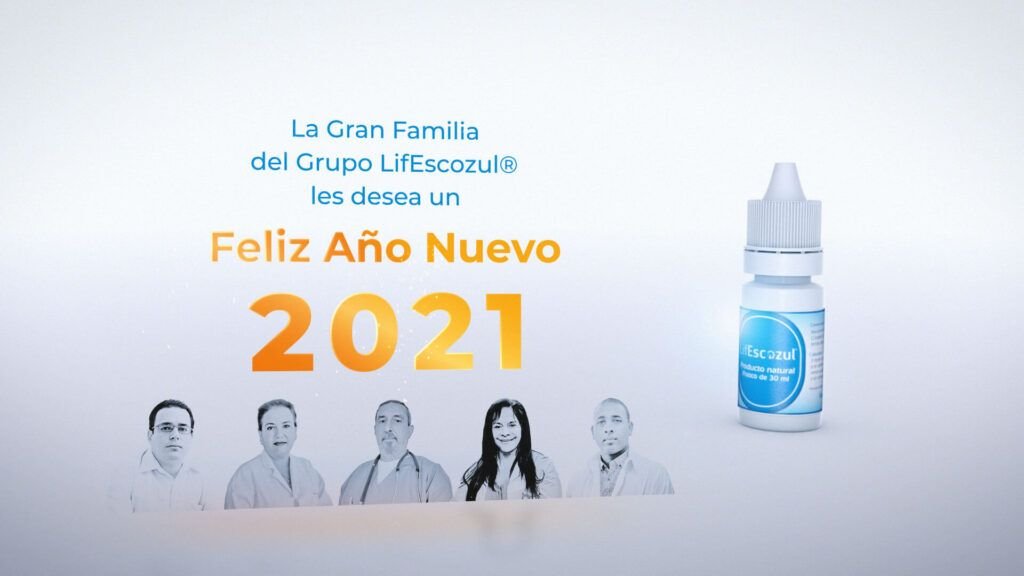 La gran familia del Grupo LifEscozul® les desea un Feliz Año Nuevo
