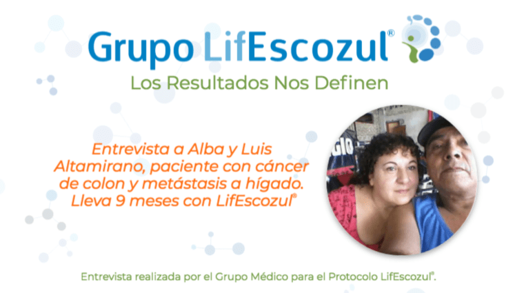Resultados obtenido en el Protocolo LifEscozul® en el paciente Luis Altamirano