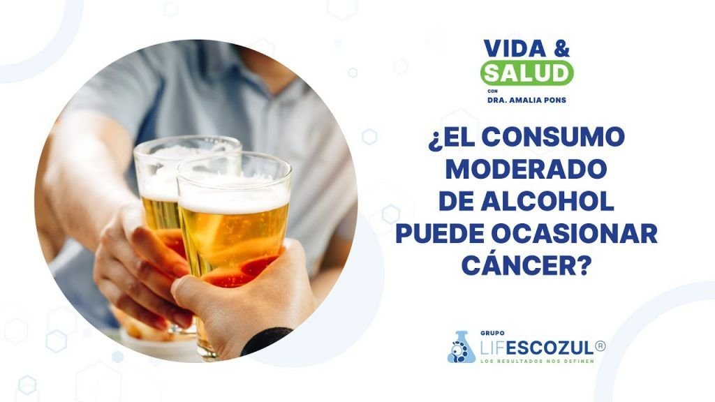 ¿El consumo moderado de alcohol puede ocasionar cáncer?