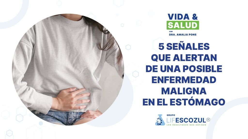 5 señales que alertan sobre el Cáncer de Estómago