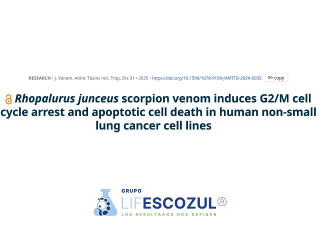 Investigación Científica actualizada en Colombia sobre el Veneno de Escorpión Azul: descubrimientos, estudios y aplicaciones